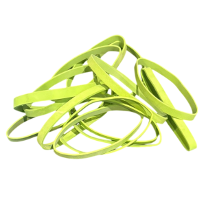 Green rubber bands Size 80x6mm | Size 63