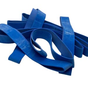 Blue rubber bands