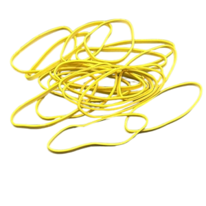 Yellow rubber bands size 32